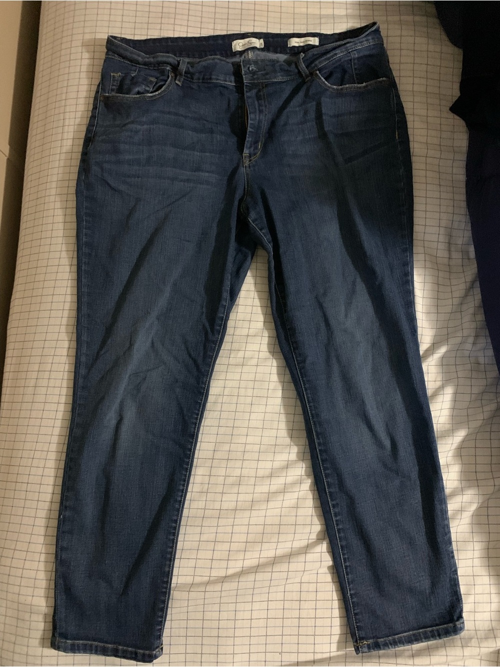 Jessica Simpson Dark Blue Stretch Bootcut Jeans